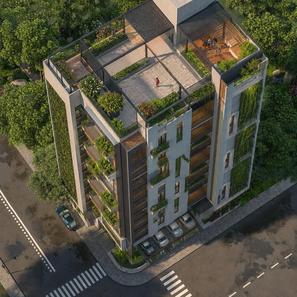 Studio Aerial View